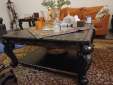 Center table set with 2 additional side tables