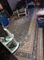 Large Persian style blue/brown room carpet rug