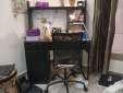 Desk w mesh chair
